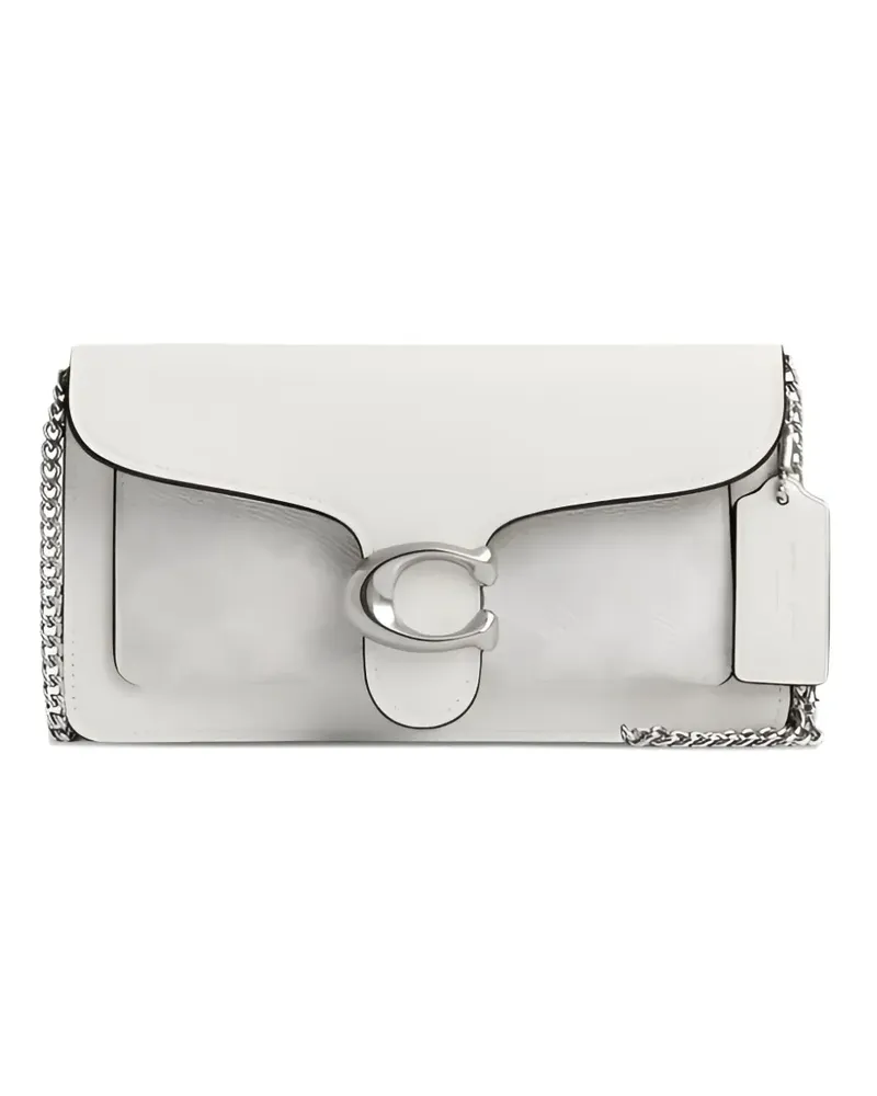 Coach Mini-Tasche mit Kettenriemen - Weiß Weiß