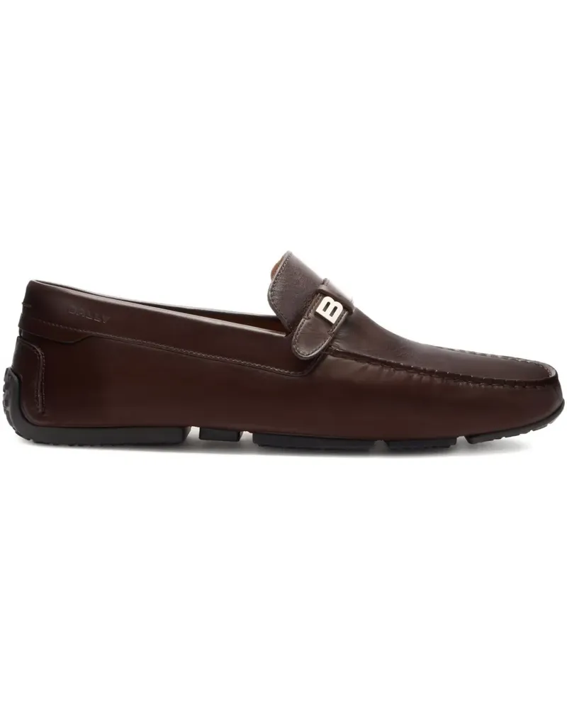Bally Pilot Driver Loafer - Braun Braun