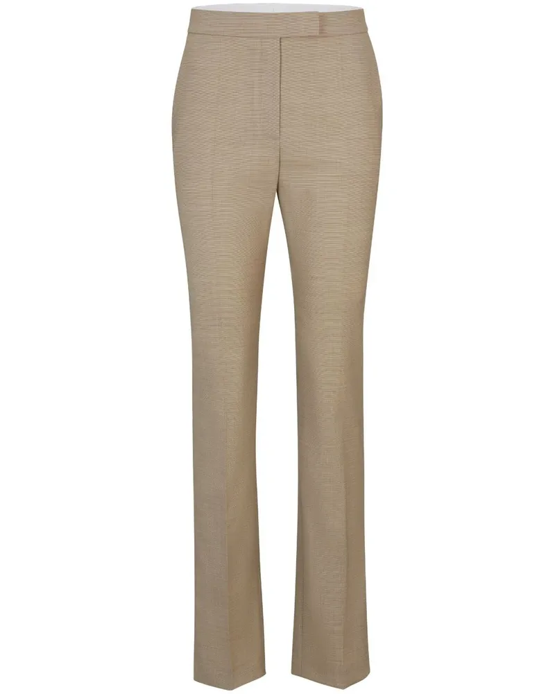 HUGO BOSS Ausgestellte Hose - Nude Nude