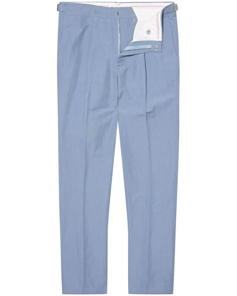 Orlebar Brown Hose mit Schnallenriemen - Blau Blau