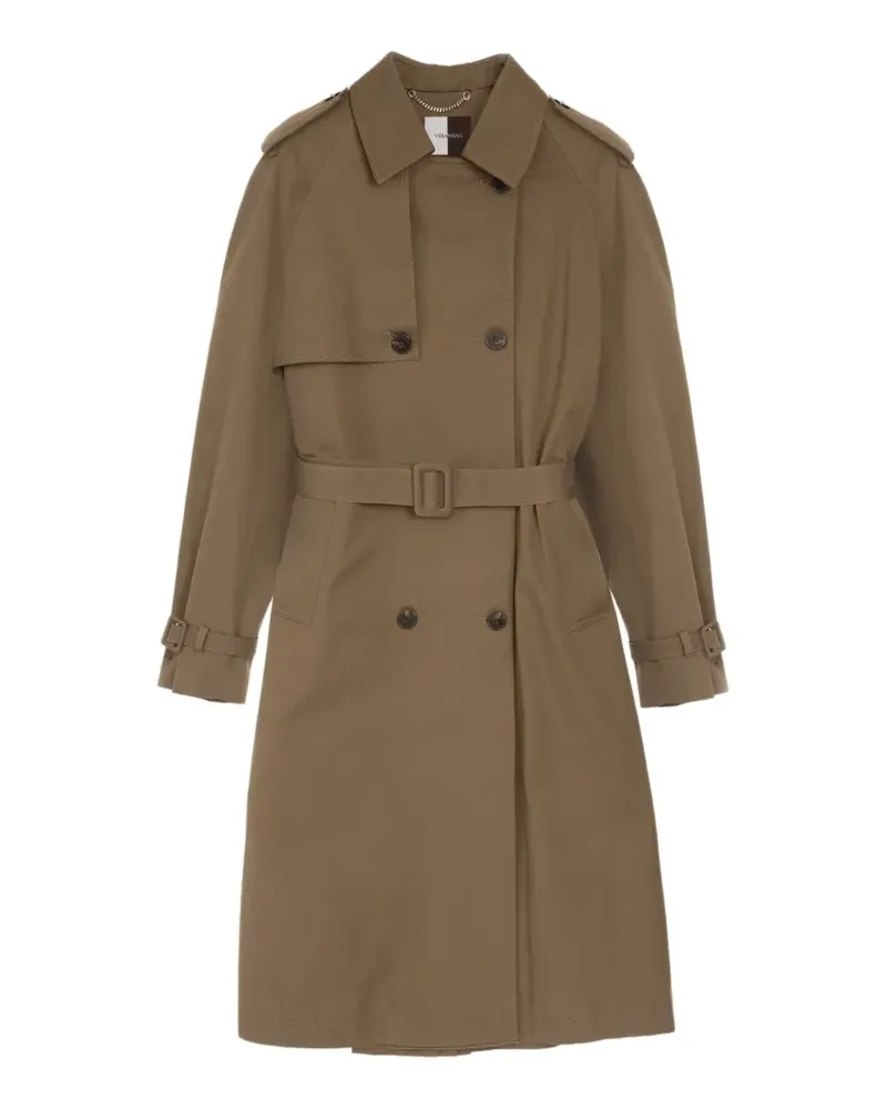 Vera Wang Lexington double-breasted trench coat - Braun Braun
