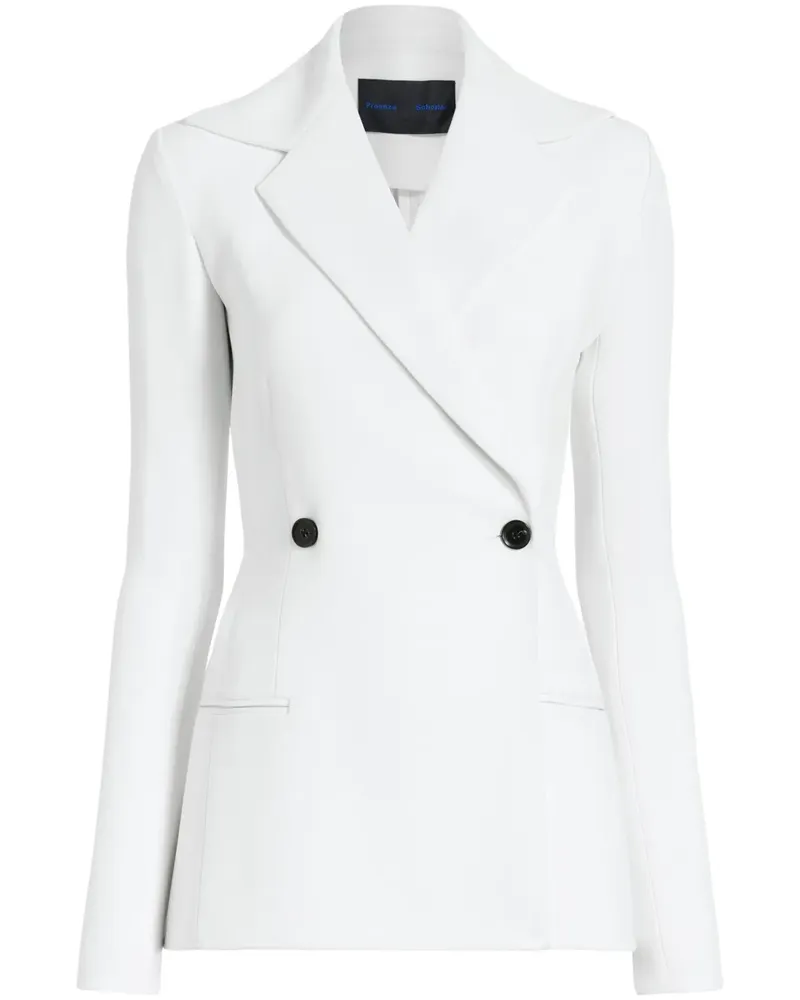 Proenza Schouler Marine Blazer - Weiß Weiß