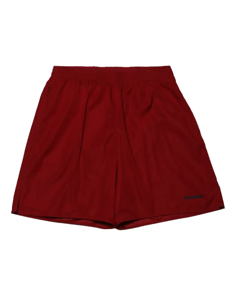 Jil Sander Shorts mit Logo - Rot Rot