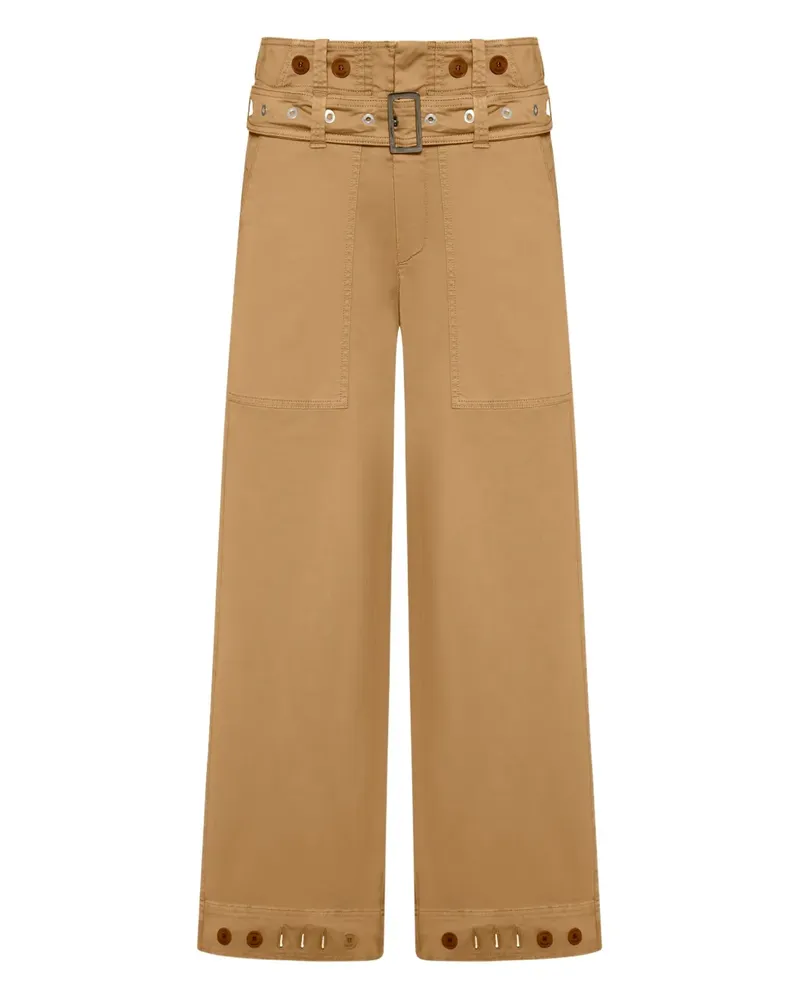 Seafarer Hose mit aufgesetzten Taschen - Braun Braun