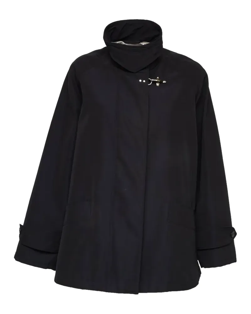Fay Caban hook-closure jacket - Schwarz Schwarz