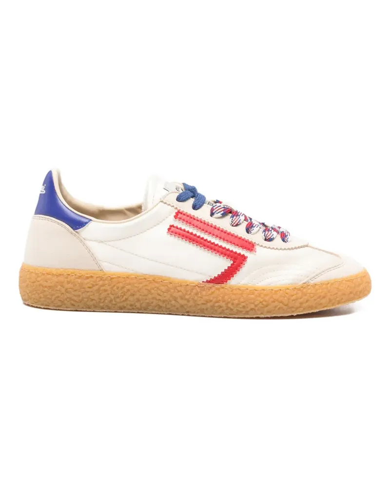 Puraai Gaeta striped detail sneakers - Nude Nude