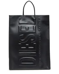 Diesel DSL 3D L X Shopper mit Logo-Prägung Schwarz