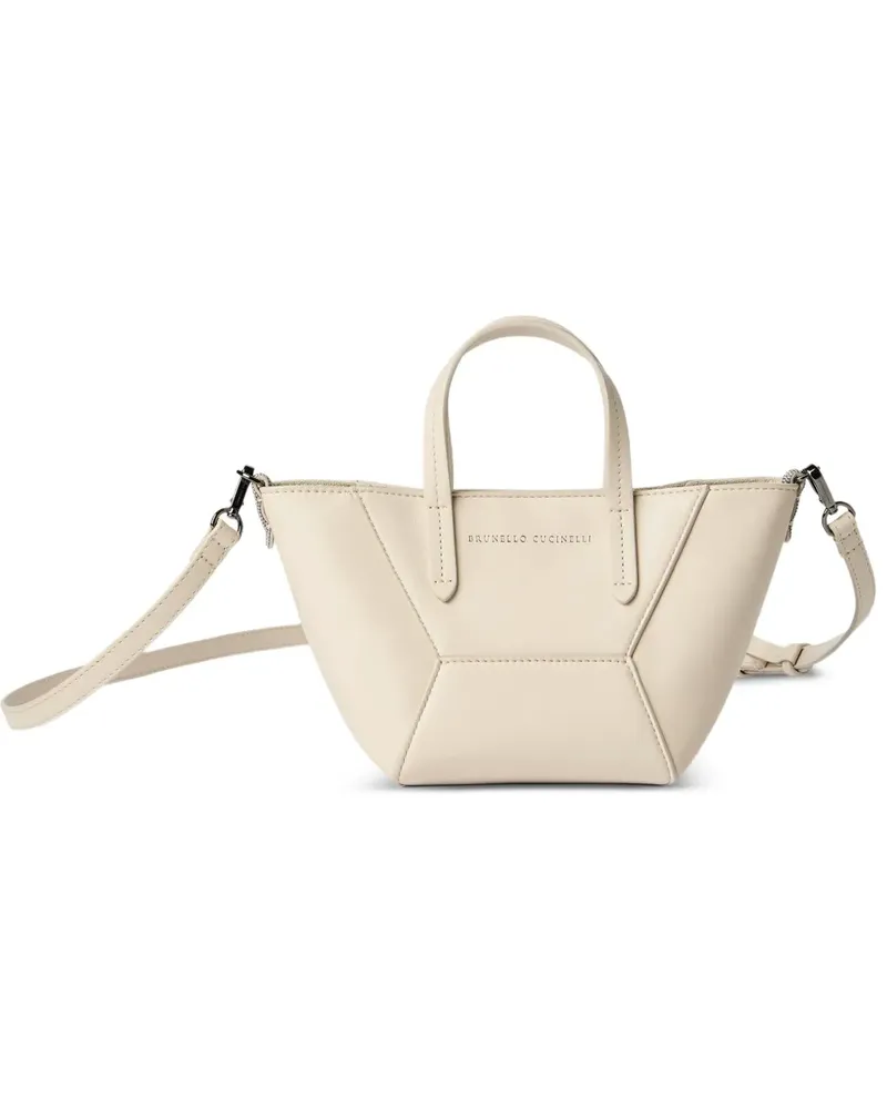 Brunello Cucinelli Duo Monili Tote Bag - Nude Nude
