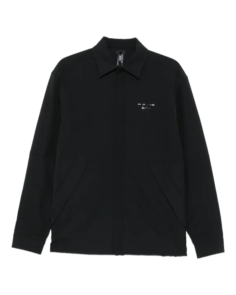 HUGO BOSS x Porsche Jacke mit Logo-Prägung - Schwarz Schwarz
