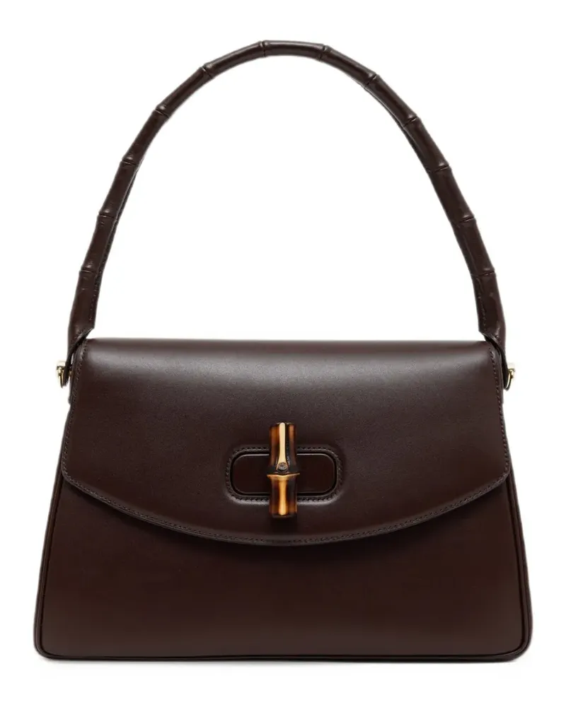 Gucci Mittelgroße Bamboo Vendetta Tasche mit Henkel - Braun Braun