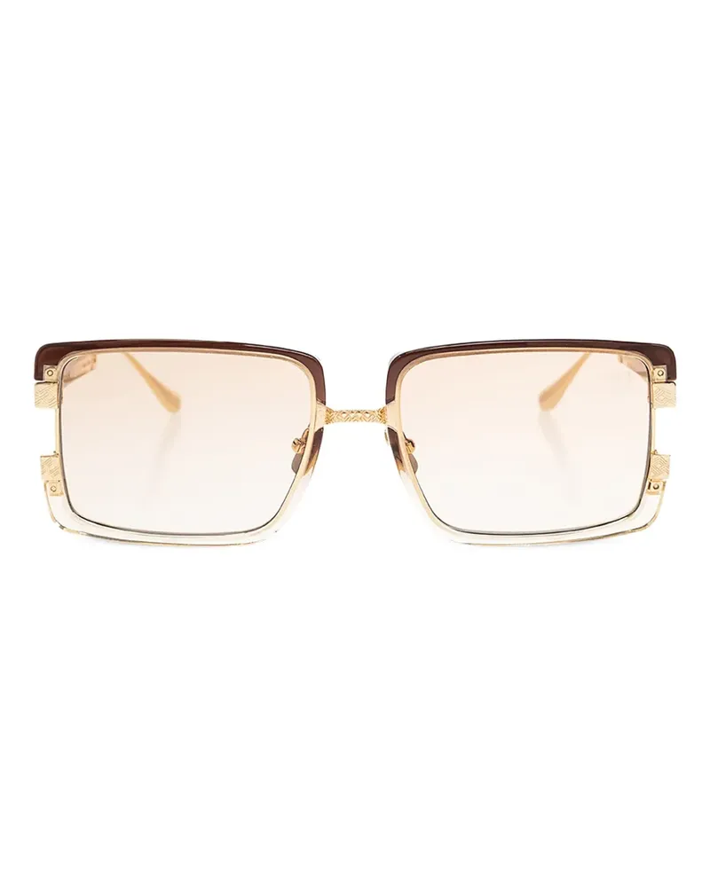 Anna-Karin Karlsson Sonnenbrille mit Logo-Gravur - Braun Braun
