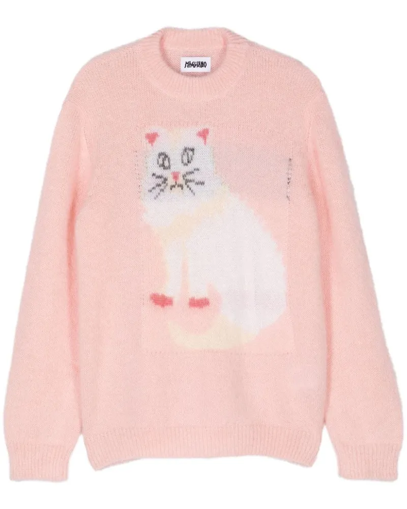 Magliano Gattone Pullover Rosa