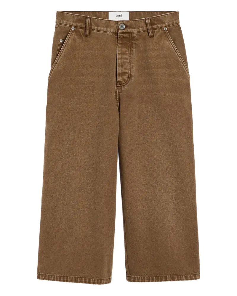 AMI Paris Klassische Bermudas - Braun Braun