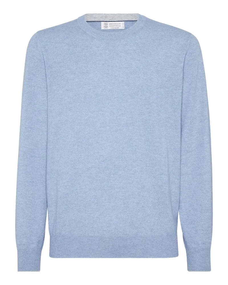 Brunello Cucinelli Pullover aus Kaschmir - Blau Blau