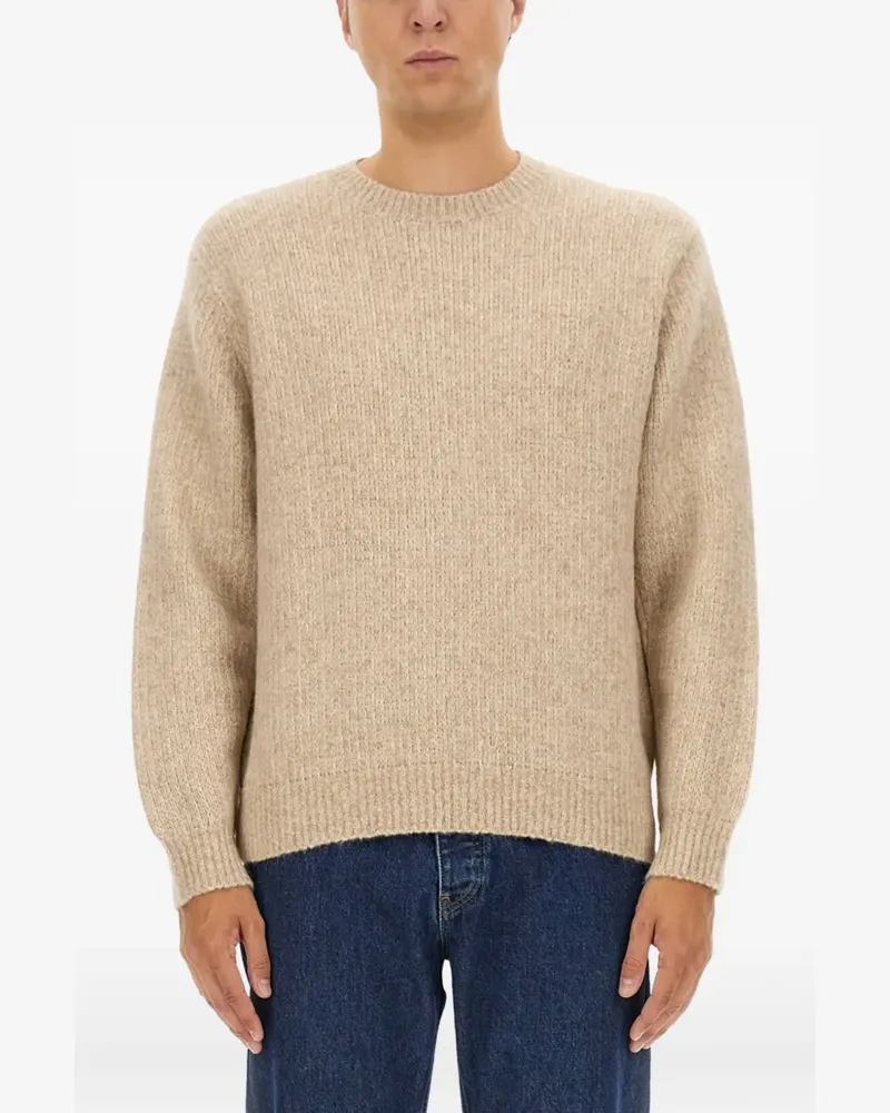 Sunflower mélange-effect sweater - Nude Nude