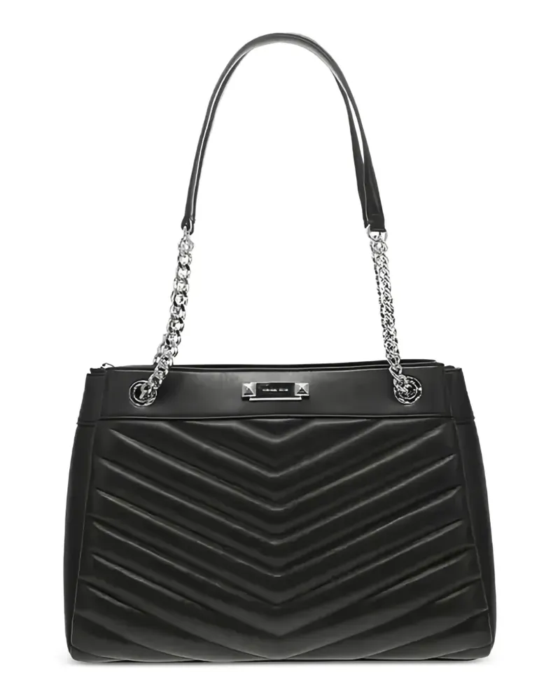 Michael Kors medium Whitney quilted leather tote bag - Schwarz Schwarz
