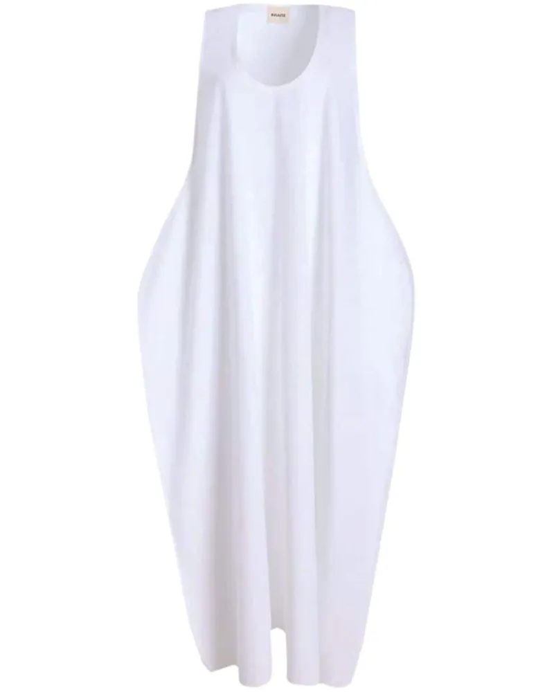 KHAITE Coli Kleid - Weiß Weiß