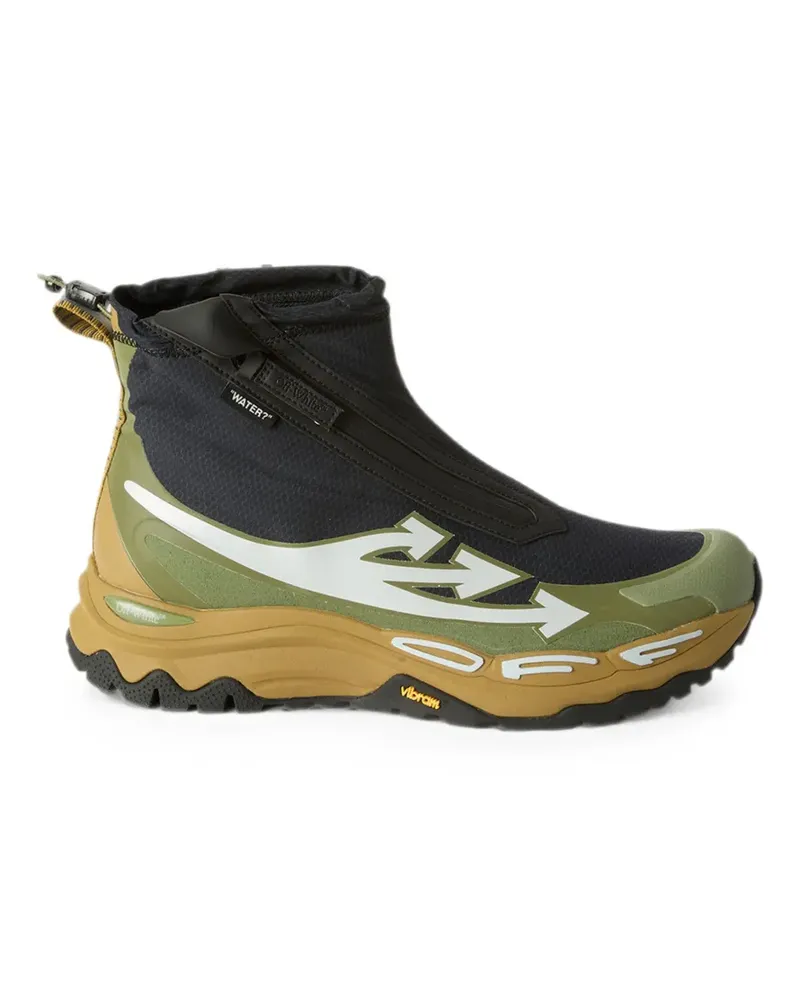 OFF-WHITE M-Brb Trail High Sneakers - Schwarz Schwarz