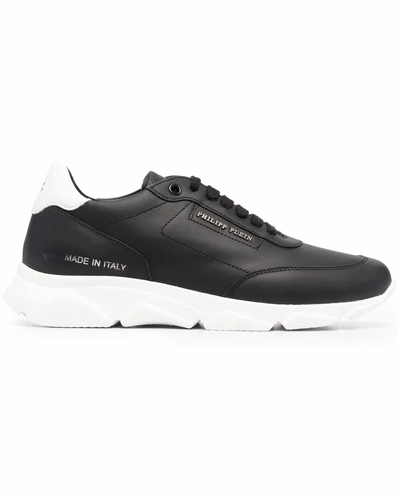 Philipp Plein Sneakers mit Schnürung - Schwarz Schwarz