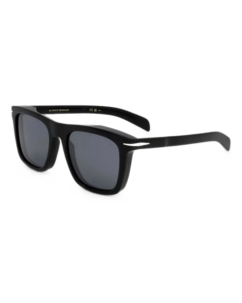 EYEWEAR by DAVID BECKHAM Sonnenbrille mit eckigem Gestell - Schwarz Schwarz