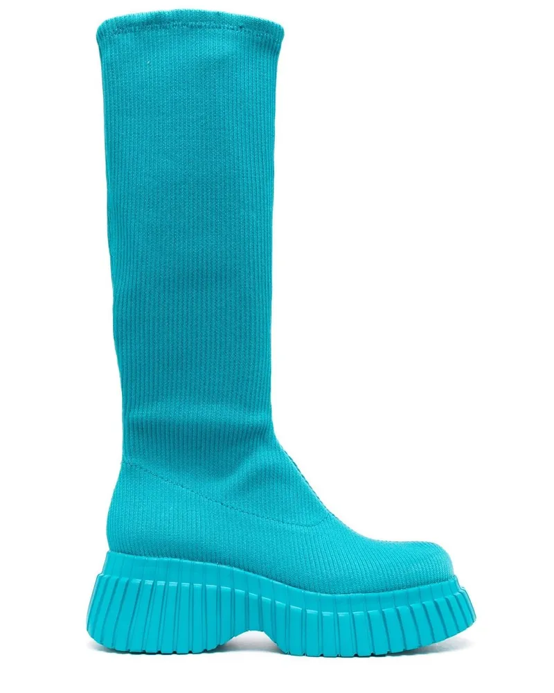 Camper BCN Stiefel 65mm - Blau Blau
