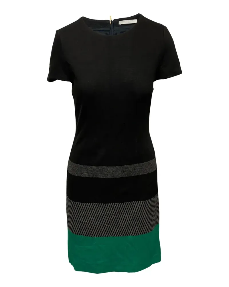 HUGO BOSS crew-neck mini dress - Schwarz Schwarz