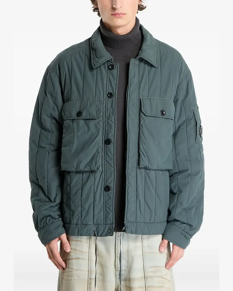 C.P. Company quilted padded jacket - Grau Grau