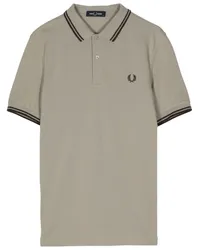 Fred Perry Poloshirt mit Logo-Stickerei Nude