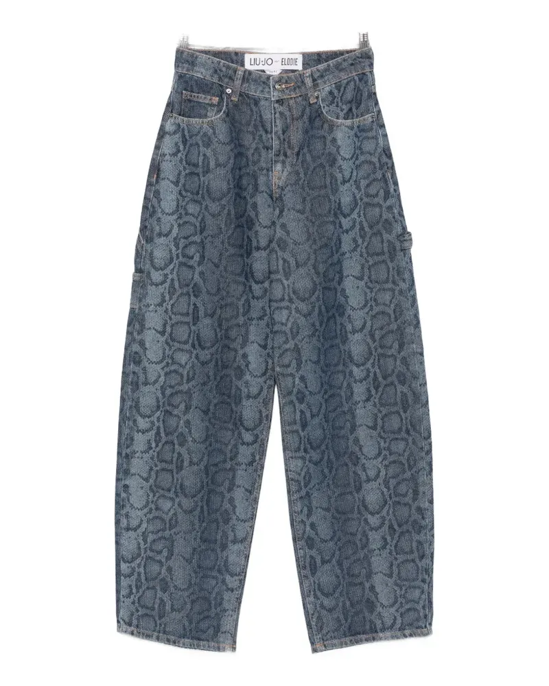 Liu Jo x Elodie cotton jeans - Blau Blau