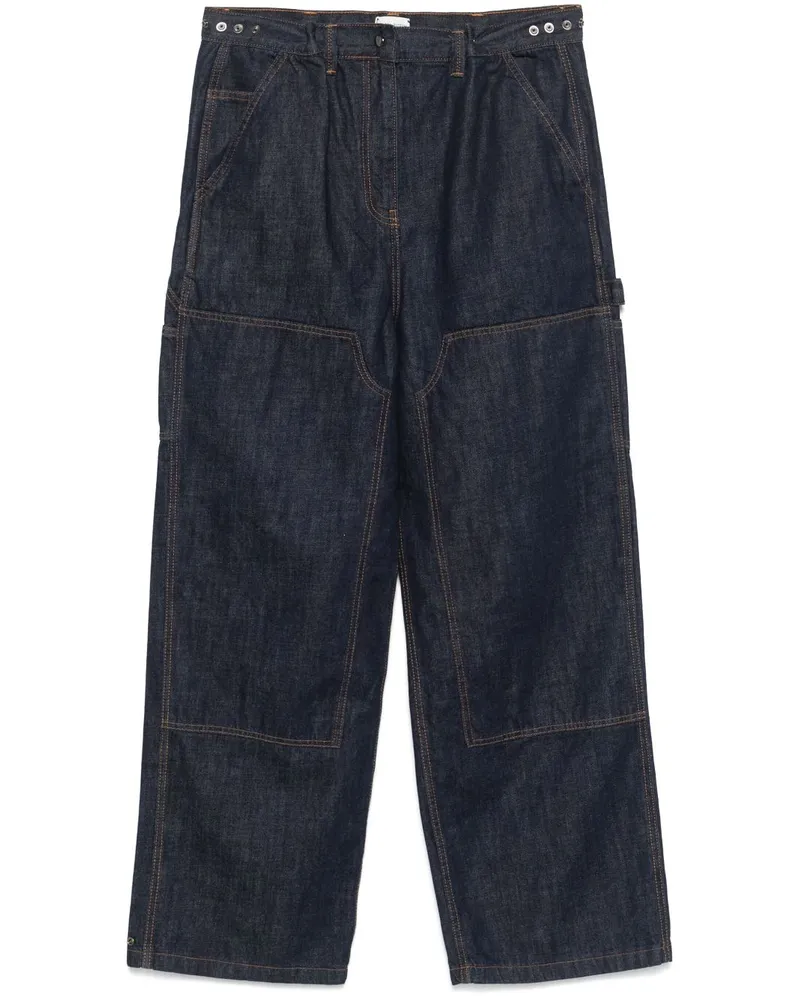 Magda Butrym Jeans mit weitem Bein - Blau Blau