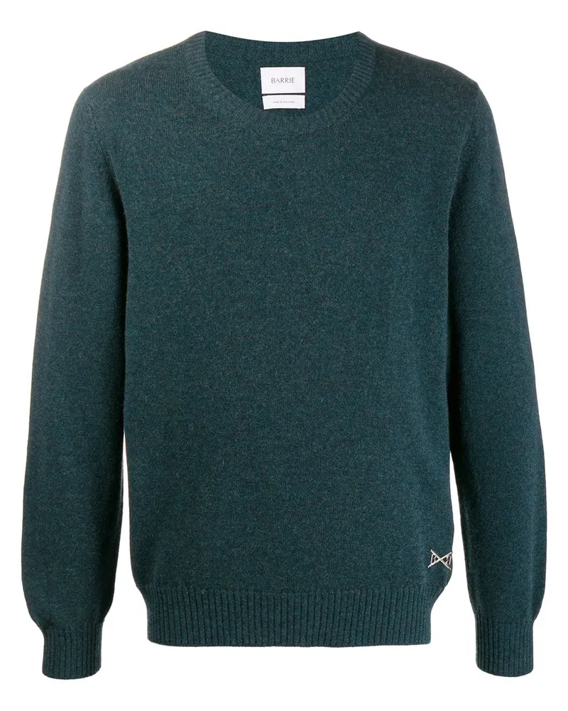 Barrie B Label Pullover aus Kaschmir - Blau Blau