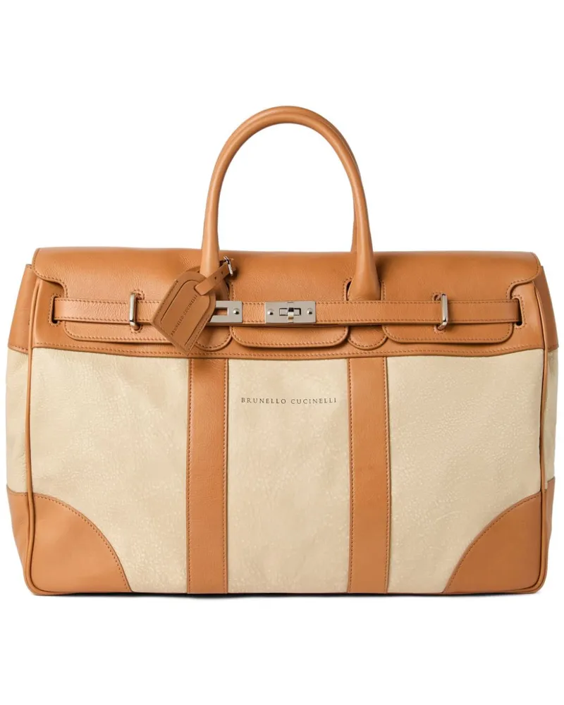 Brunello Cucinelli Vachetta Tasche - Nude Nude
