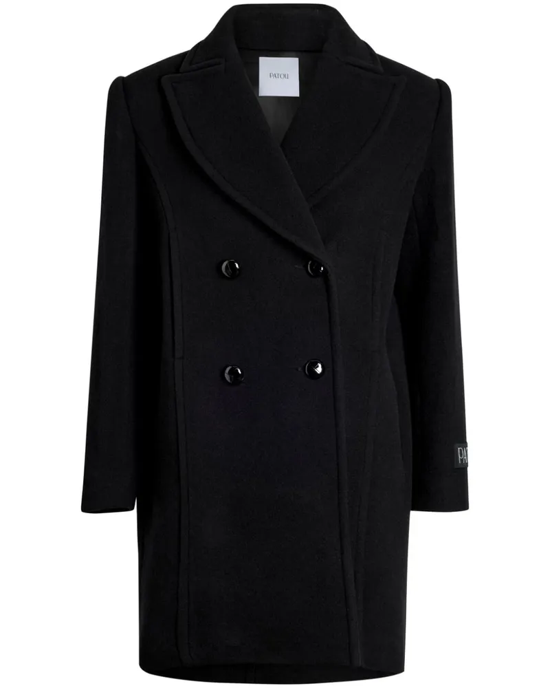 Patou Klassische Cabanjacke - Schwarz Schwarz