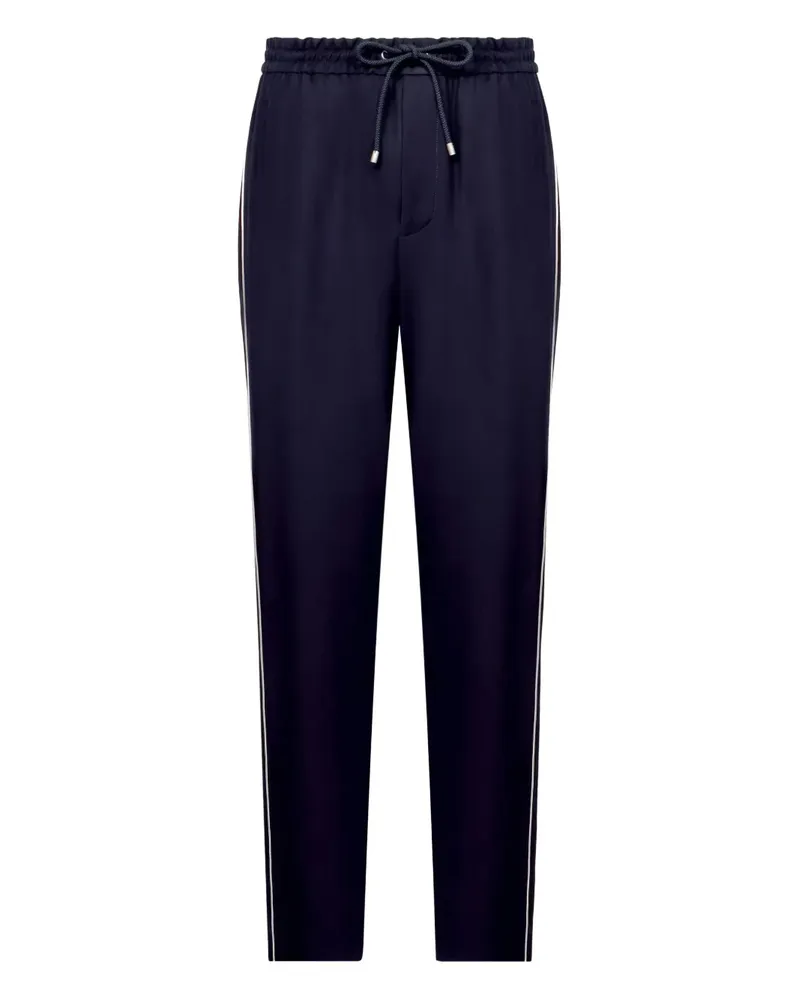 Loewe Hose mit Kordelzug und Seitenstreifen - Blau Blau