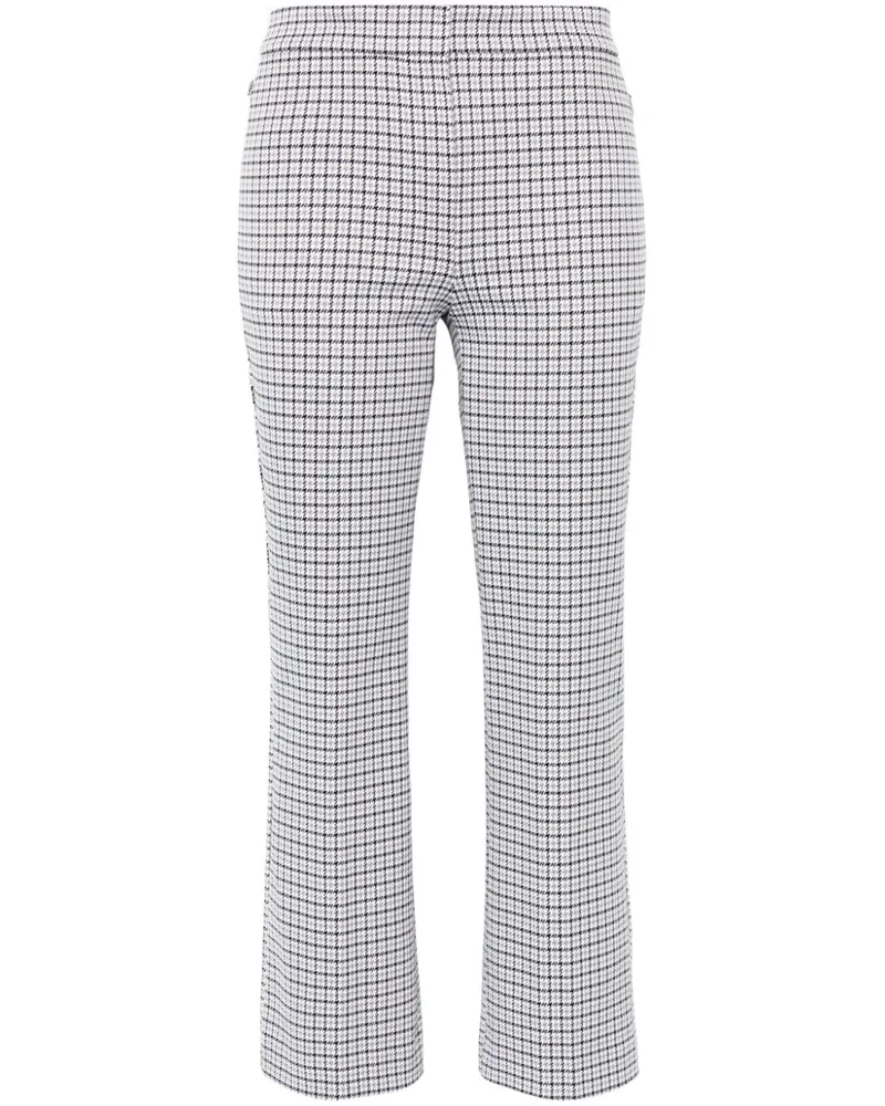 Theory Hose mit Hahnentrittmuster - Grau Grau