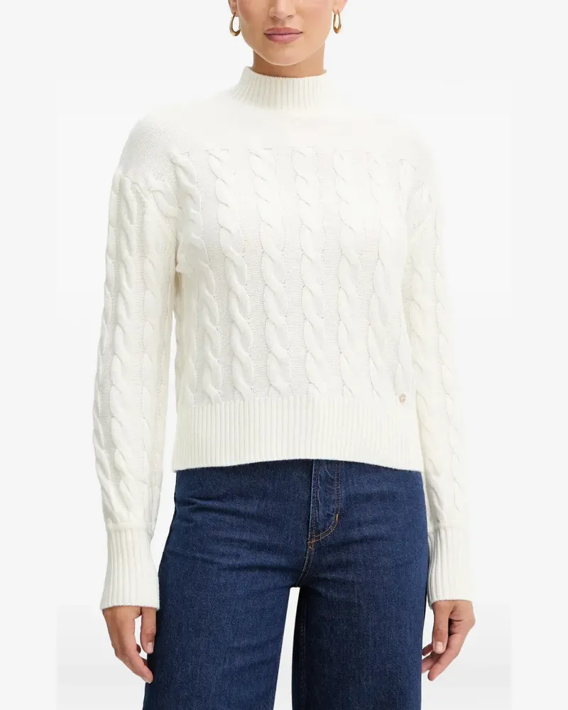 Guess cable knit sweater - Weiß Weiß