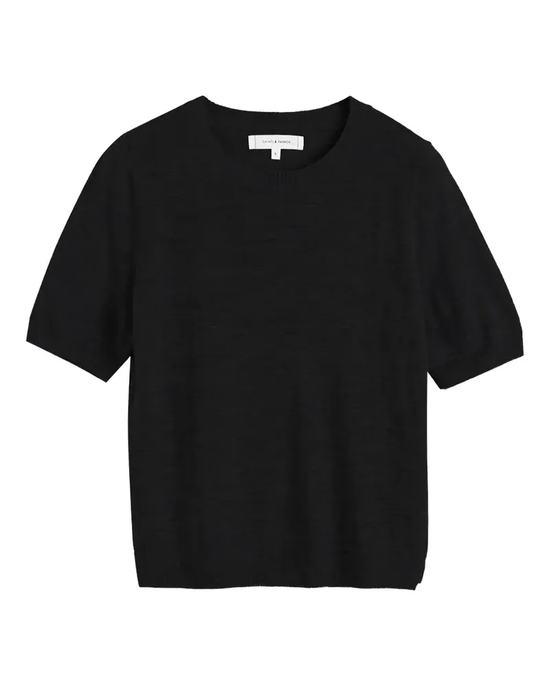 Chinti & Parker Kurzärmeliges T-Shirt - Schwarz Schwarz