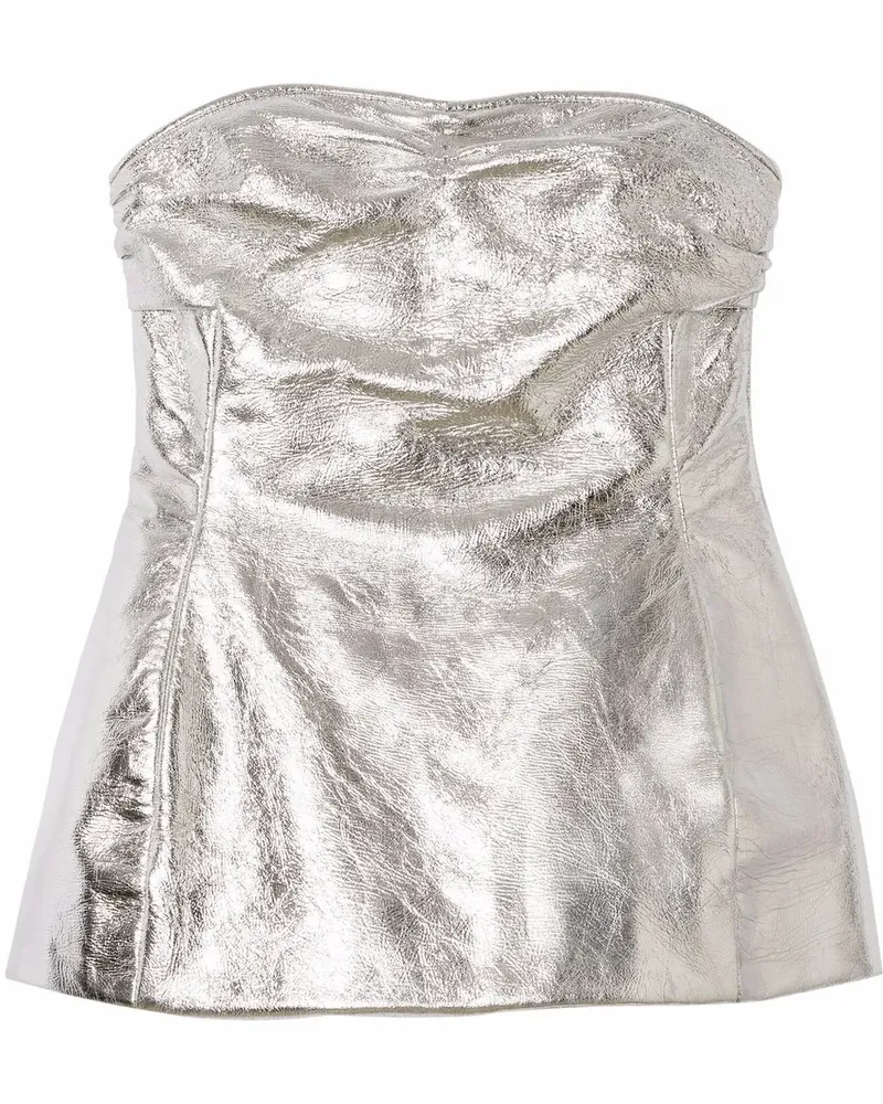 KHAITE Blanche Oberteil - Silber Silber