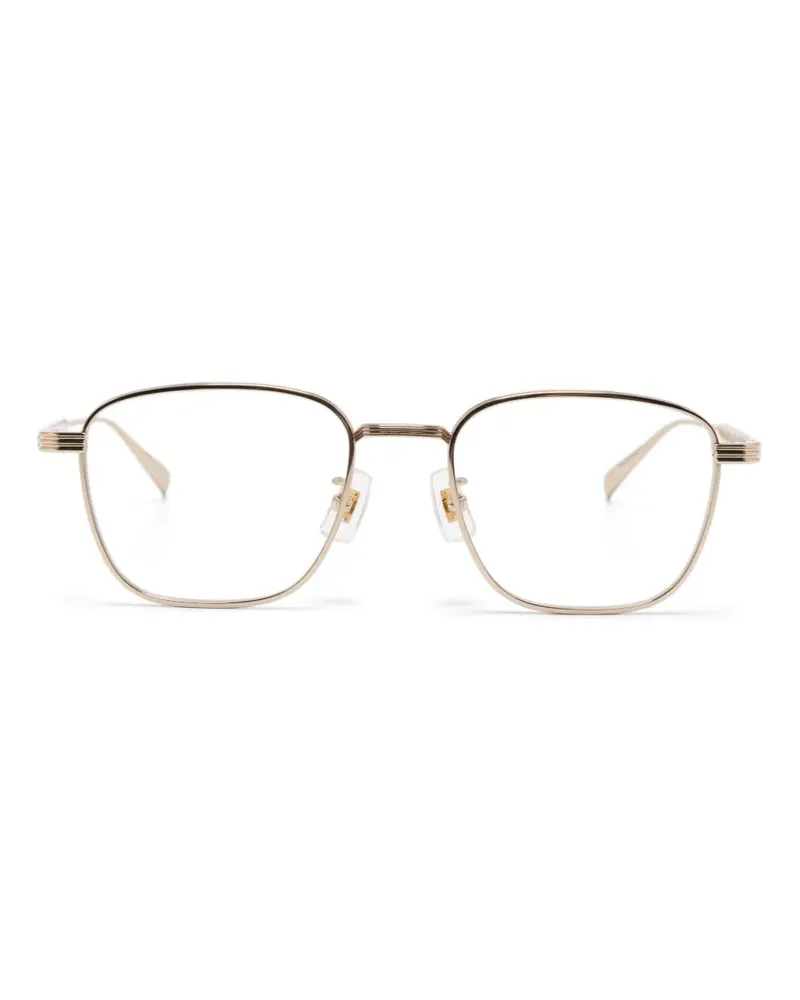 Dunhill Brille mit eckigem Gestell - Gold Gold