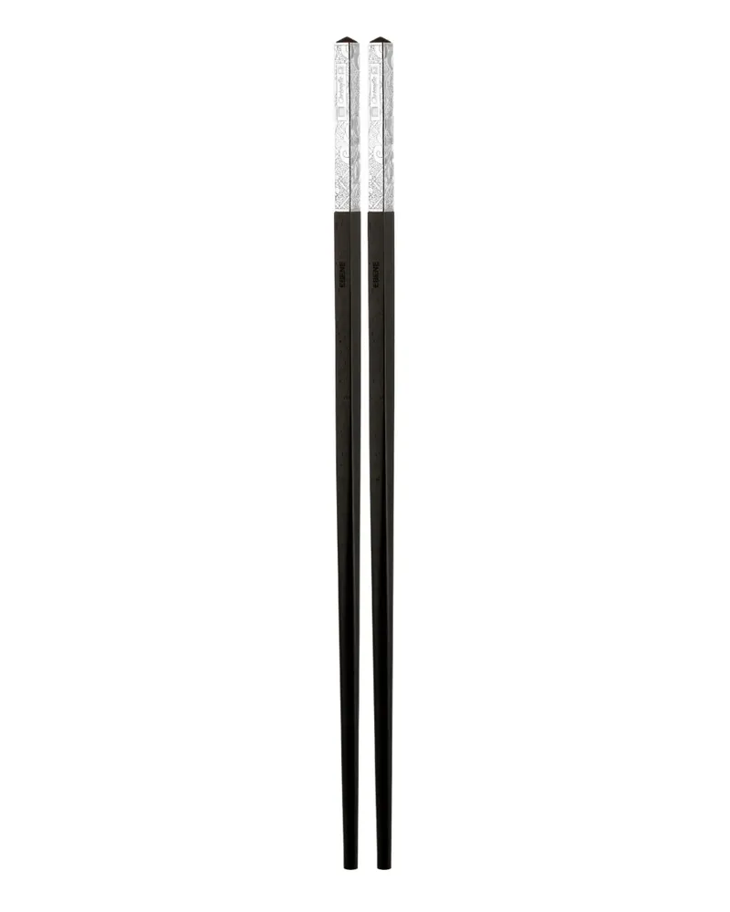 Christofle Jardin d'Eden Essstäbchen - Schwarz Schwarz