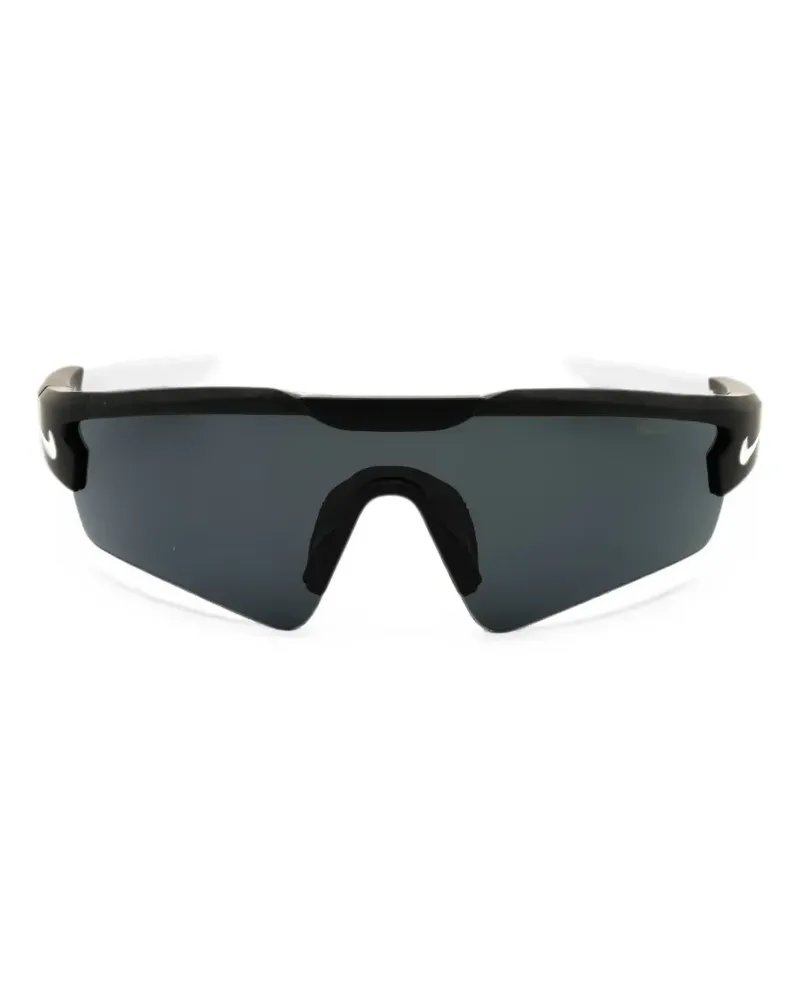 Nike Cloak rectangle-frame sunglasses - Schwarz Schwarz