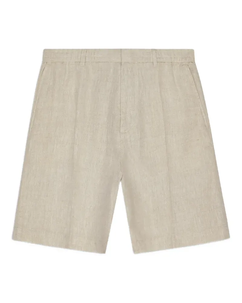 NN 07 Shorts mit Bundfalten - Nude Nude
