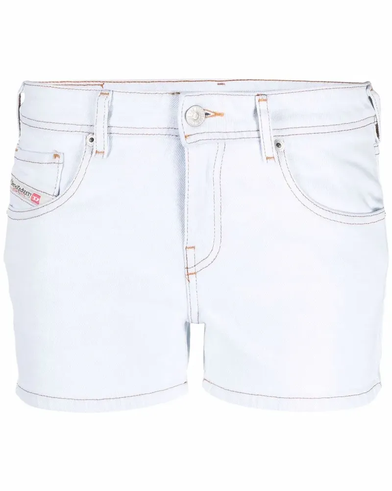 Diesel Shorts mit heller Waschung - Blau Blau