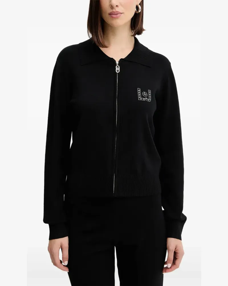 Liu Jo logo-embellished tracksuit - Schwarz Schwarz