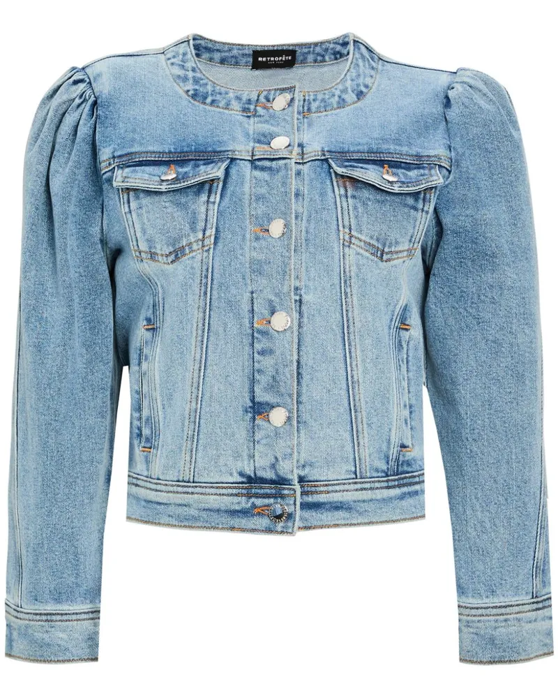 Retrofête Tasha Jeansjacke - Blau Blau