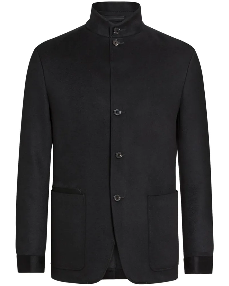 Ermenegildo Zegna Conte Chore Sakko - Schwarz Schwarz