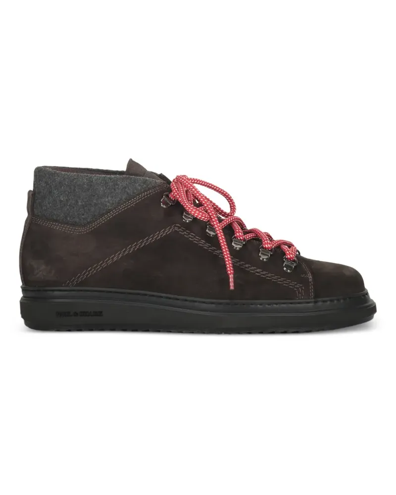 Paul & Shark lace-up high boots - Braun Braun