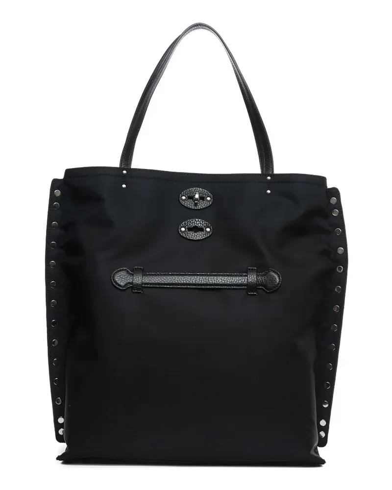Zanellato Mittelgroßer A' Spasso Tote Bag - Schwarz Schwarz