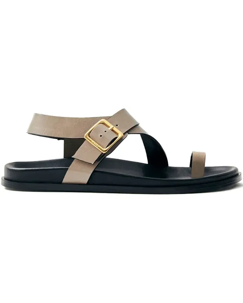 Alohas Sandalen aus Leder - Nude Nude