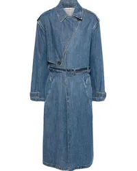 Valentino Garavani Trenchcoat im Jeans-Look Blau